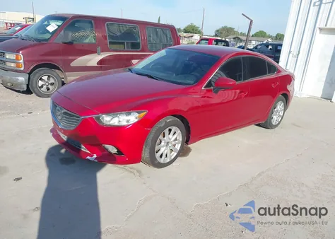 2016 Mazda Mazda6 I Sport из США, поврежденный, VIN JM1GJ1U50G1424306